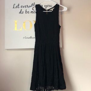 Black lace Francescas dress